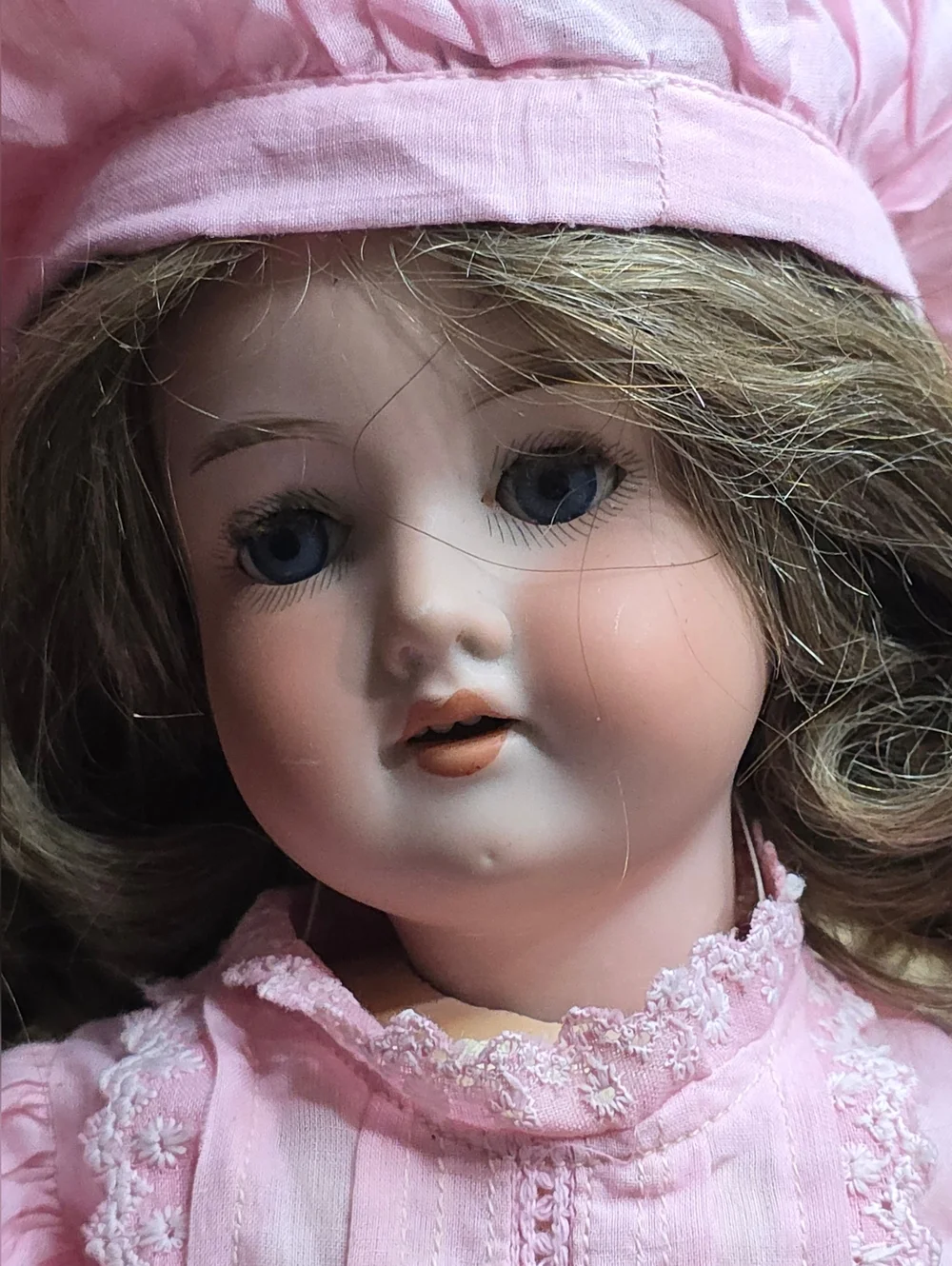ANTIQUE SIGNED GERMAN BISQUE DOLL EXCELLENT CONDITION - Picture 3 of 15